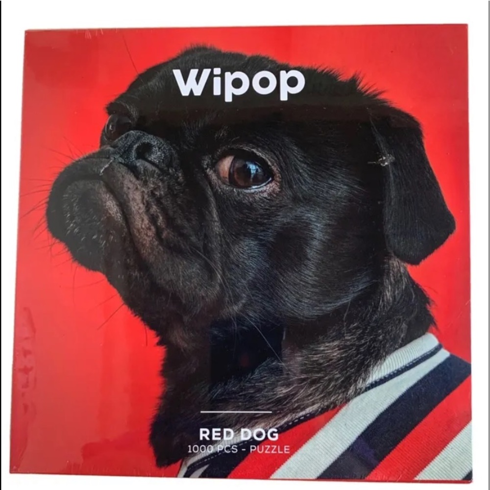 NIB Wipop 1000 Piece Pug Puzzle